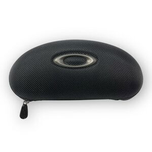 Oakley Lightweight Black Zip Sunglass Hard Clam Shell Case Empty Case Only